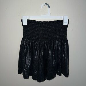 Queen of Sparkles Flowy Shorts sparkle Black Size Small